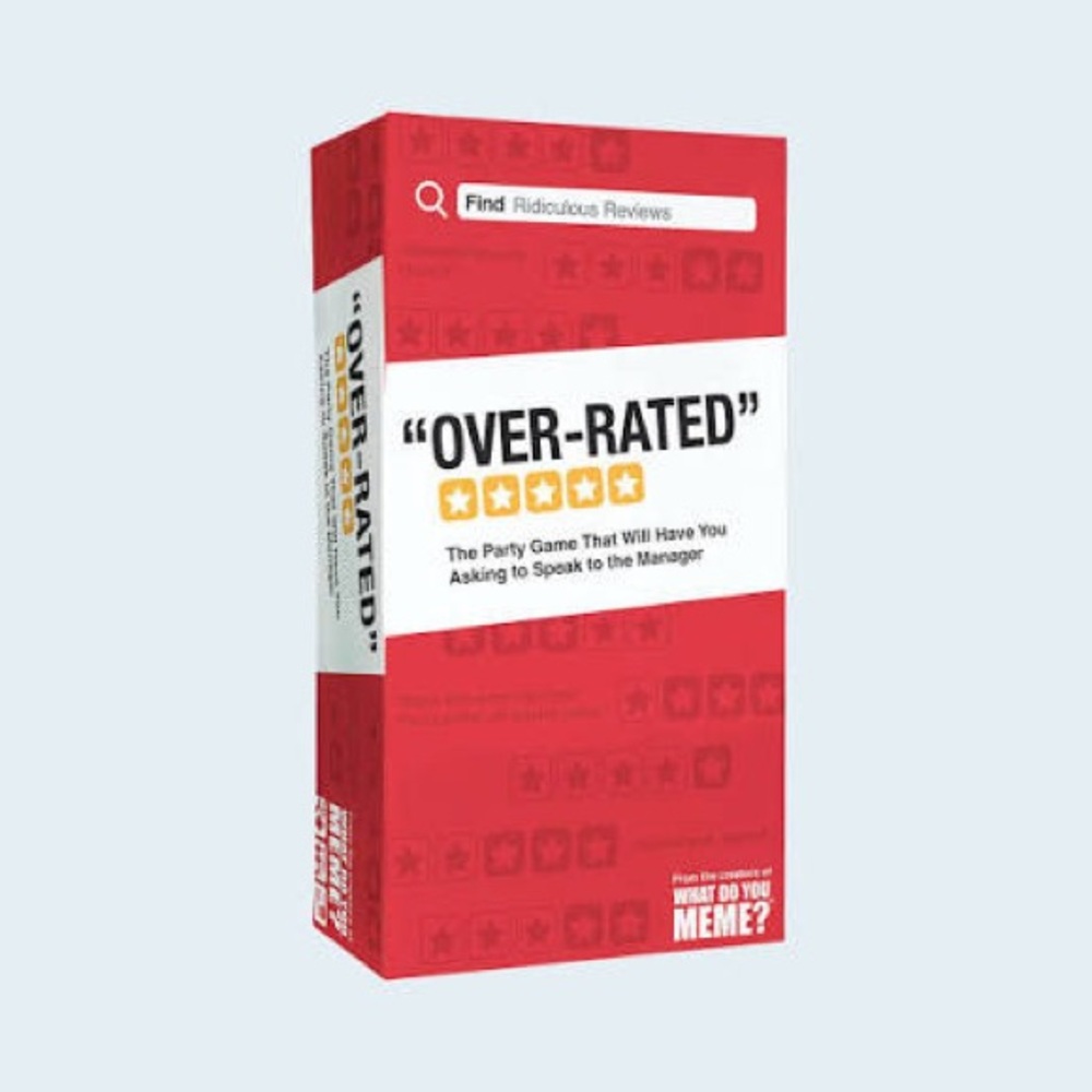 Overrated Card Game